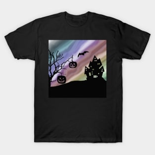 Vintage Rainbow Halloween T-Shirt